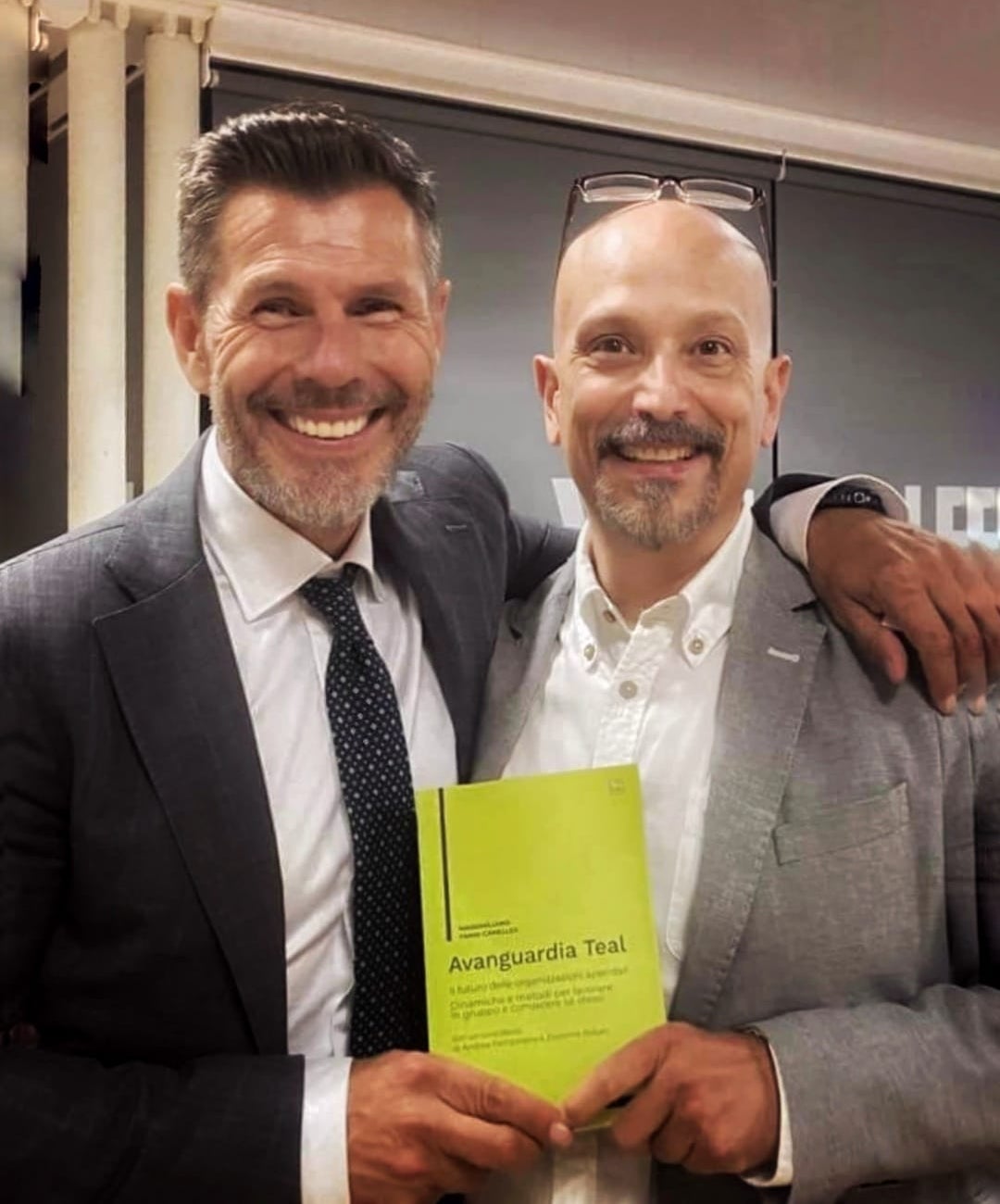 Zusammen mit seinem Freund Zvonimir „Zorro“ Boban, ehem. Fußballspieler von AC Milan und ehem. UEFA-Manager