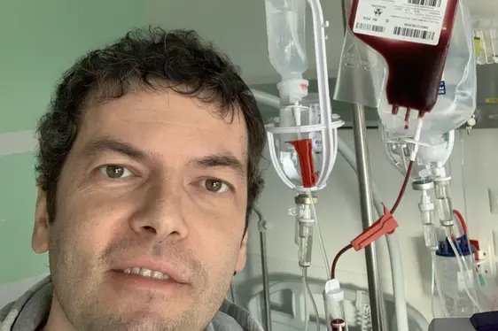 Während der Transplantation