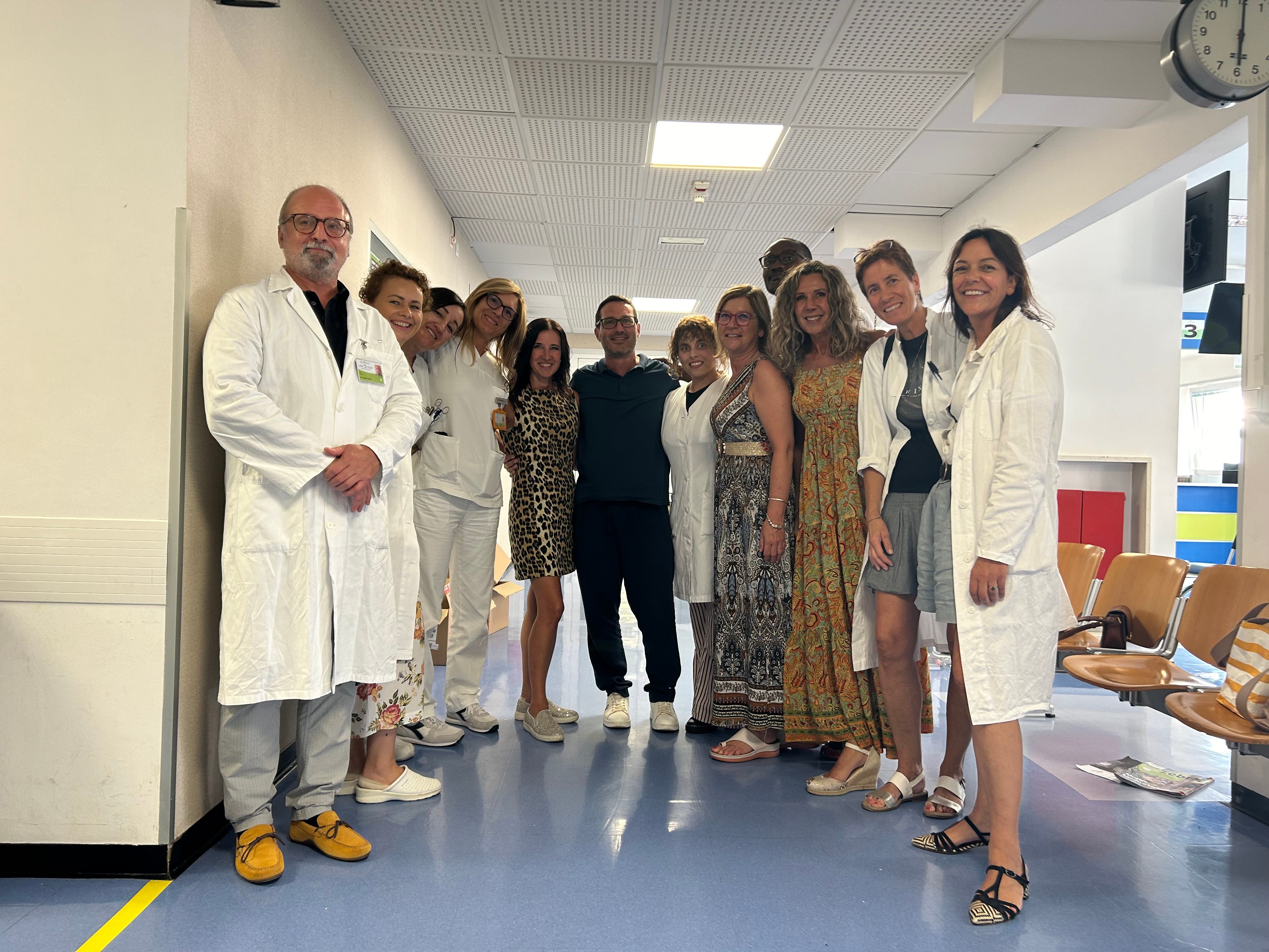 Mitarbeitende des Impfteams Bozen