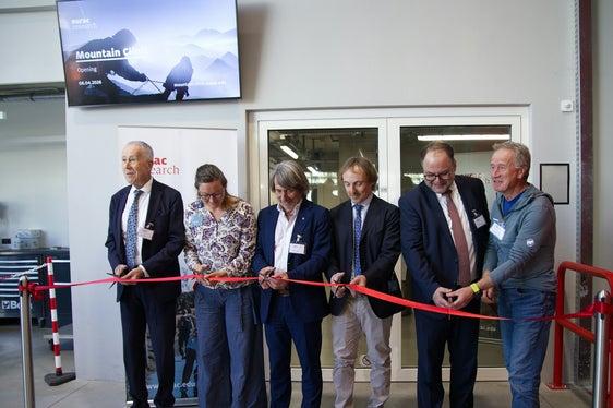 Ufficialmente inaugurata: la Mountain Clinic (foto: Eurac Research)