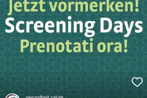 Jetzt vormerken! Screening Days.