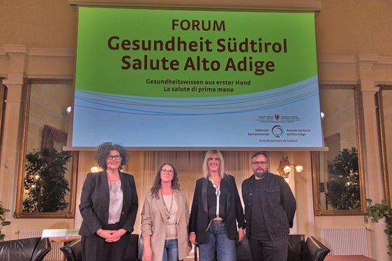 Sabina Frei, Benedetta Berlese, Donatella Arcangeli und Michael Reiner (v.l.)