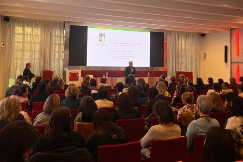 Primar Dr. Staffler und Dr. Steinkasserer: Diese Tagung bedeutete einen Austausch auf hohem Niveau (Foto: M. Steinkasserer)