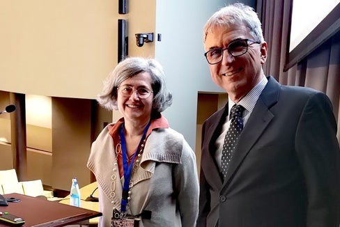 La specialista Patrizia Spinelli ed il Primario Enrico Bertelli