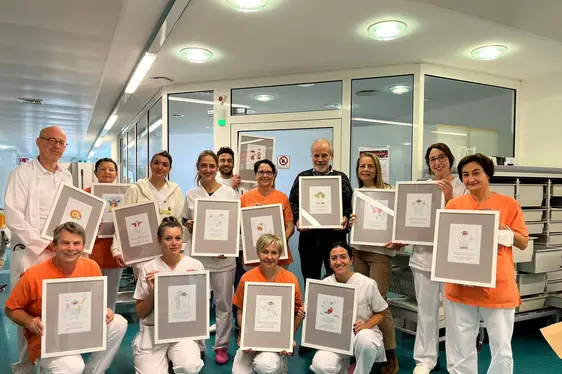 Ein Dankeschön an die Abteilung: mit spitzer Feder gezeichnete Karikaturen von Peppi Tischler