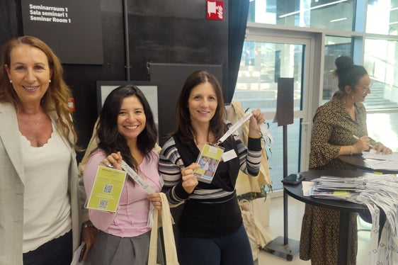 Einige Mitarbeiterinnen des Gesundheitsbetriebes