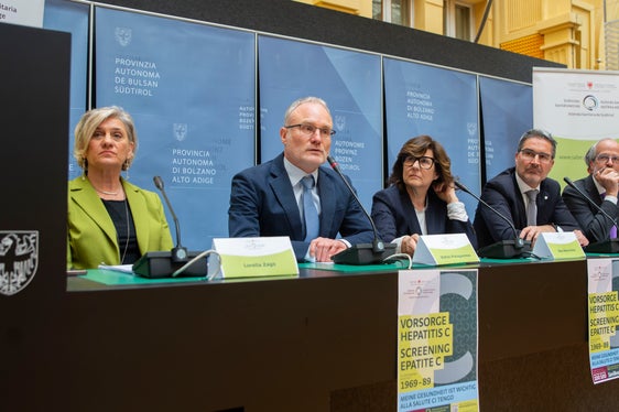 Lorella Zago, Stefan Platzgummer, Elke Maria Erne, Arno Kompatscher, Florian Zerzer