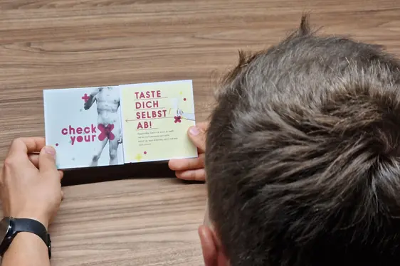 Thomas unterstützt die Kampagne Check Your X