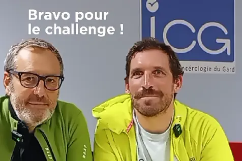 Ankunft in der Klinik in Nimes – Herausforderung geschafft!