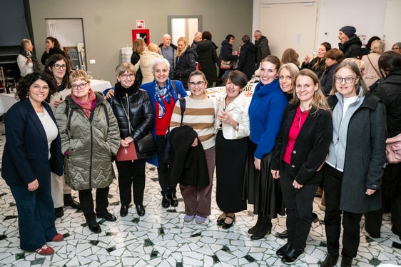 Teilnehmerinnen und Organisatorinnen des Treffens (Foto Ivo Corrà)