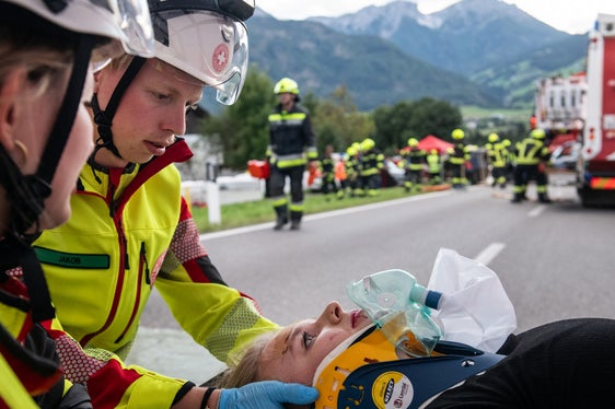 Vorbereitung auf Olympia 2026: Großübung in Antholz (Foto: Ivo Corrà)