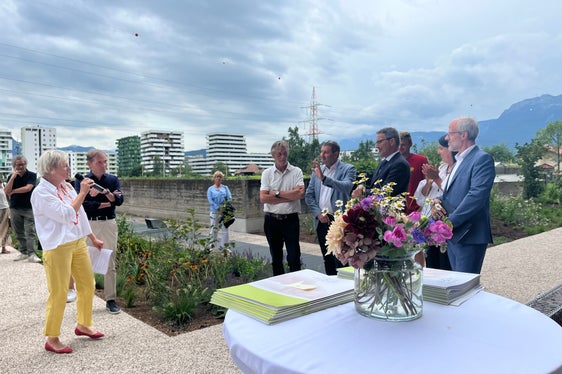 Martina Schullian erklärt das Projekt