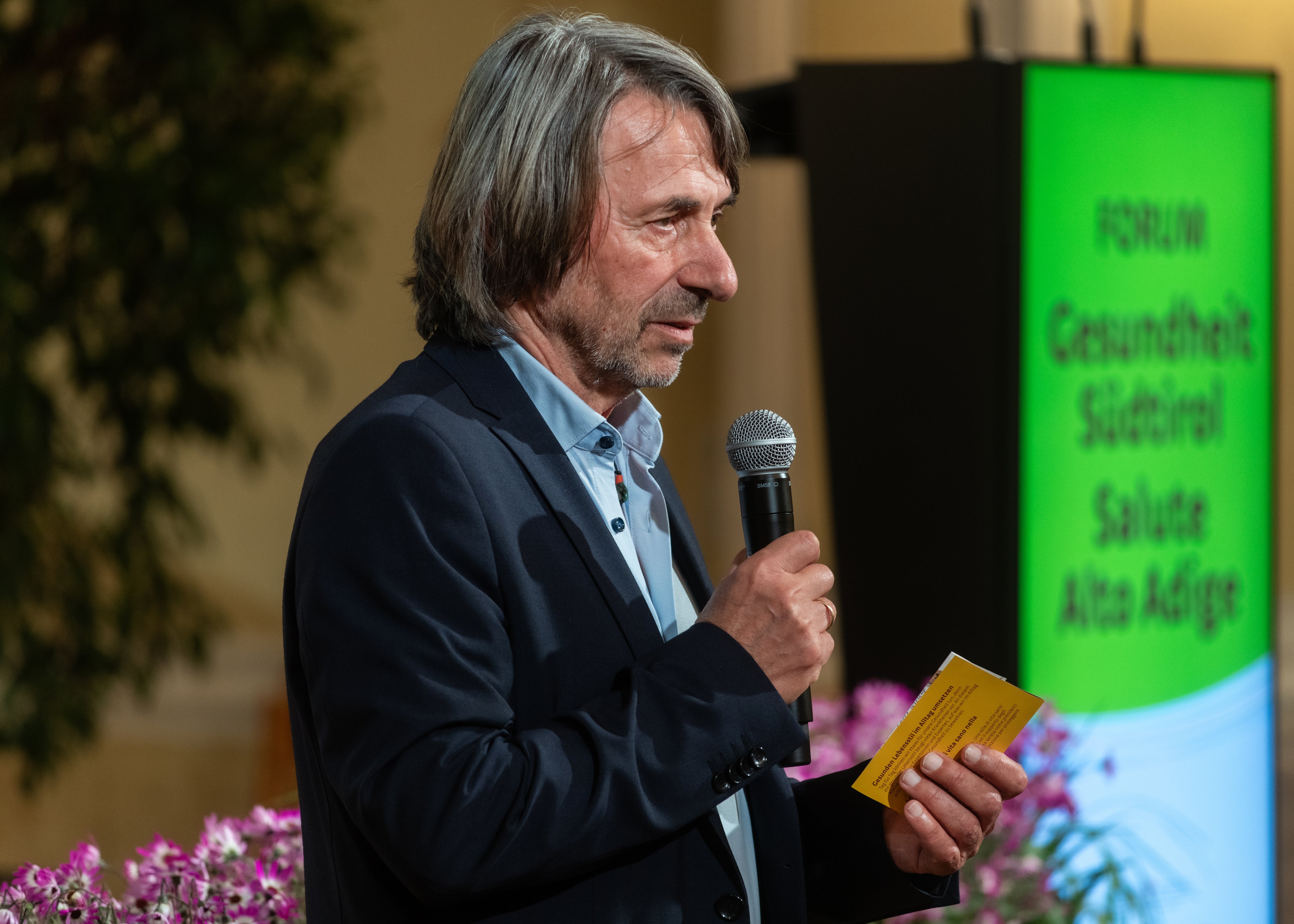 L’Assessore alla Salute Hubert Messner