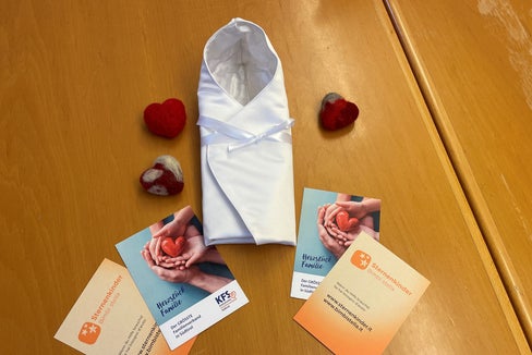 Einschlagdecke für Sternenkinder