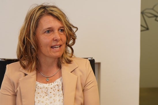 Pflegedienstleiterin Astrid Santoni