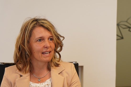 Pflegedienstleiterin Astrid Santoni