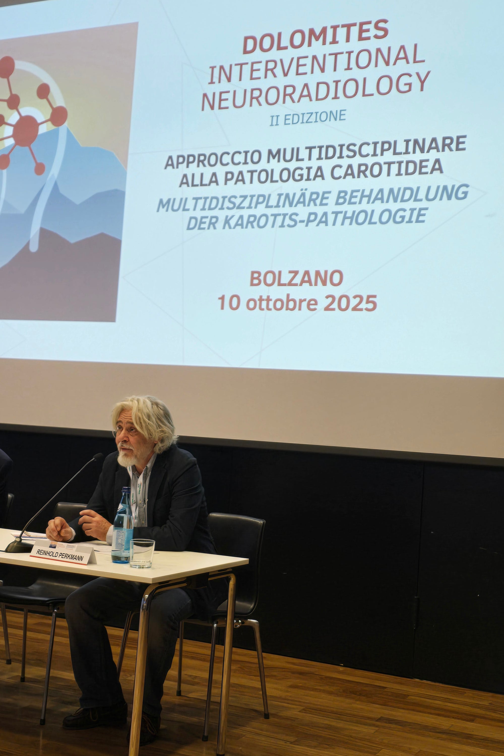 Dr. Reinhold Perkmann, Primar der Gefäß- und Thoraxchirurgie, Krankenhaus Bozen