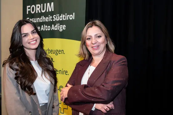 v.l. Dr.in Valentina Carelli und Dr.in Rosita Saraceno (Foto: Ivo Corrà)