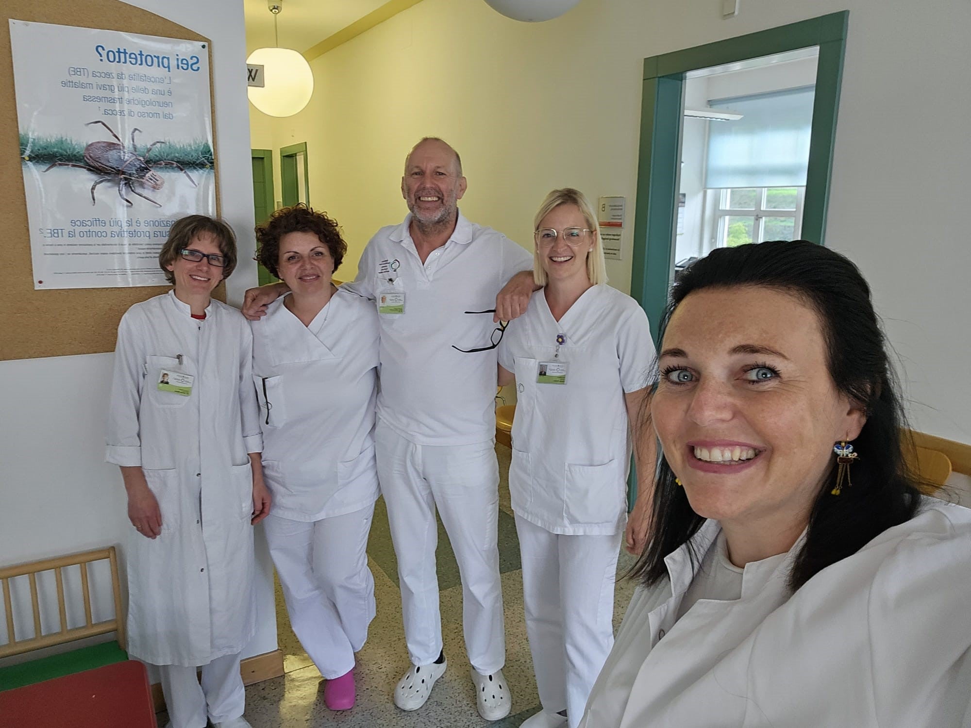 Mitarbeitende des Impfteams Brixen