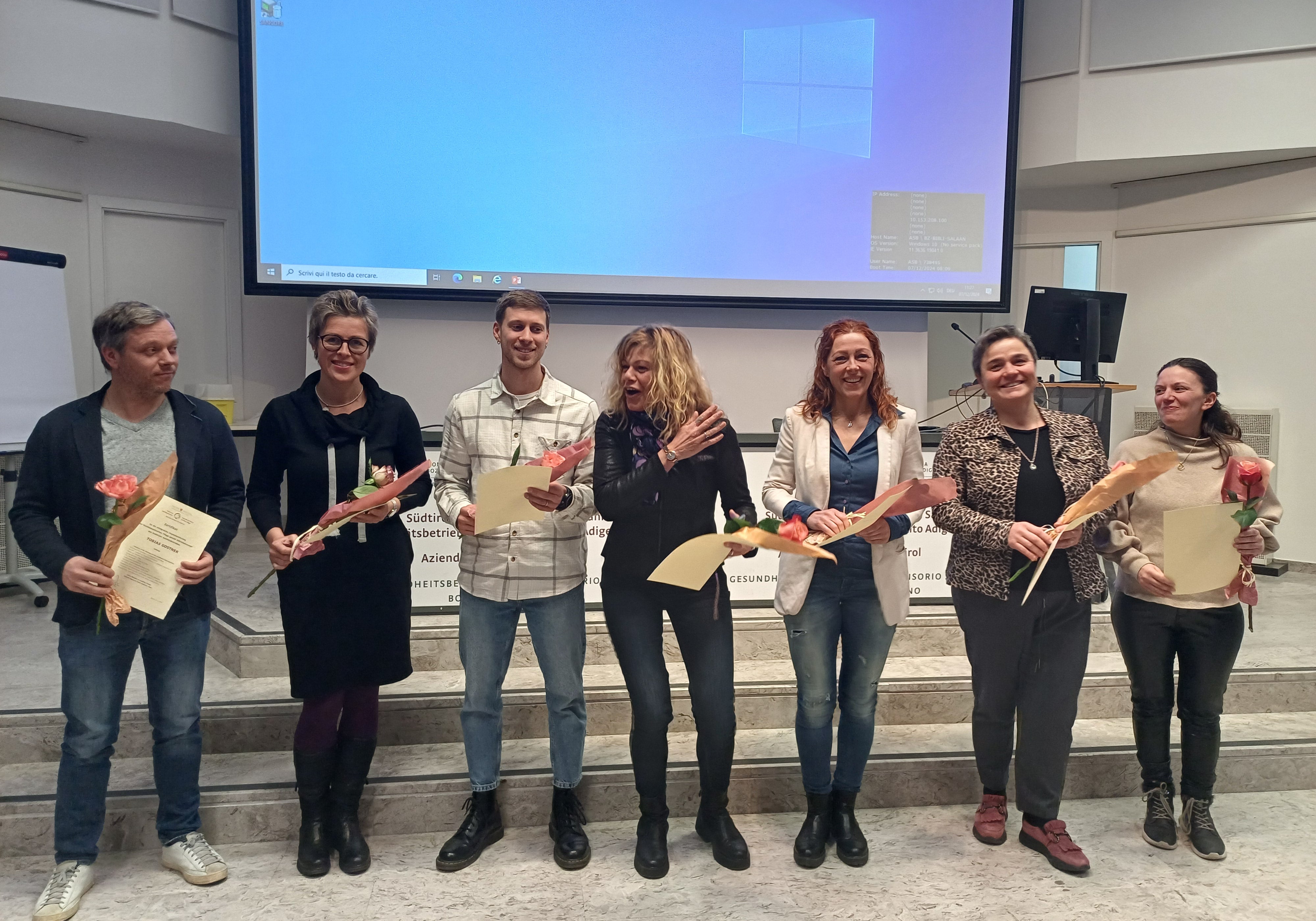 Das Team des Gesundheitssprengels Brixen