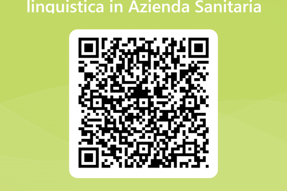 Vorschläge zu den Projekten zum Spracherwerb können mittels QR-Code anonym gesendet werden