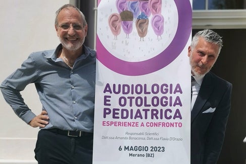 I due Primari Maurizio Falcioni (Parma) e Roberto Magnato (Merano, a destra)