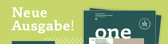 one - Neue Ausgabe!