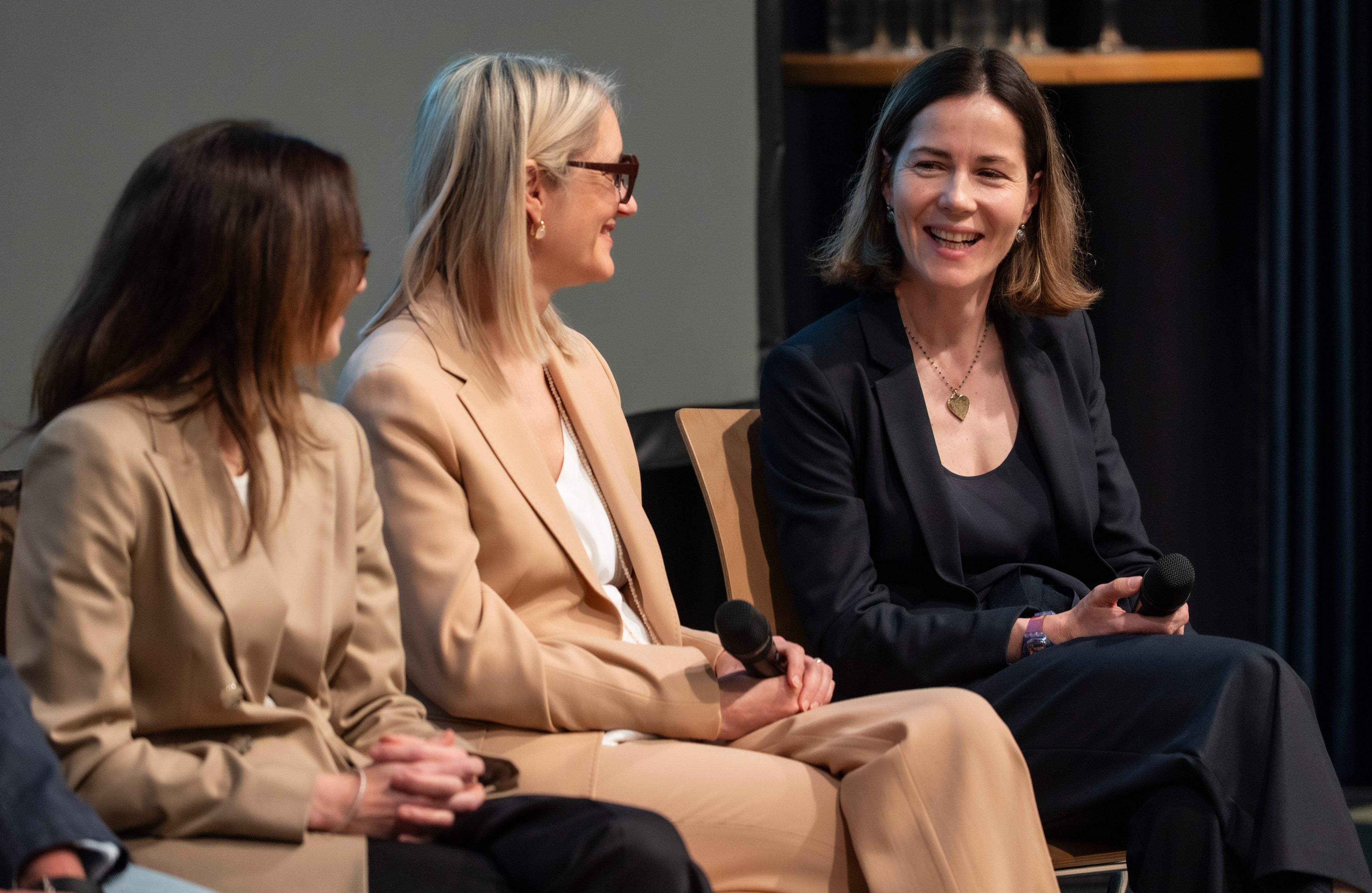 Le Dott.sse Miriam Insam, Francesca Lubian e Ingrid Ruffini (foto: Ivo Corrà)