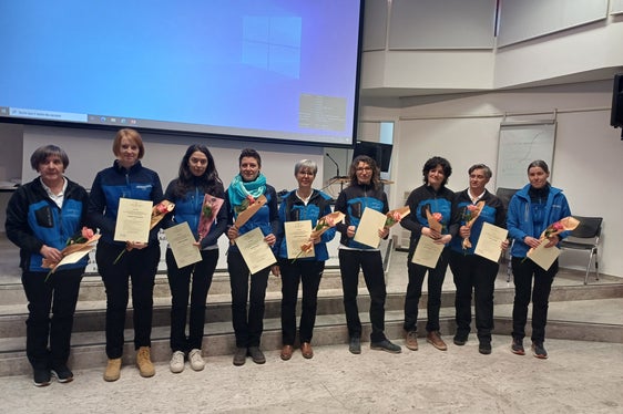 Die Pflegerinnen des Gesundheitssprengels Obervinschgau