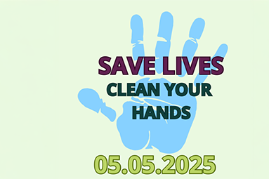 Händehygiene: Informationsstände in den Krankenhäusern