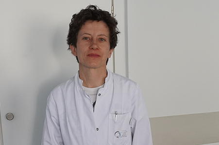 Rosanna Loss, Mitarbeiterin der Ärztlichen Direktion des Krankenhauses Bozen