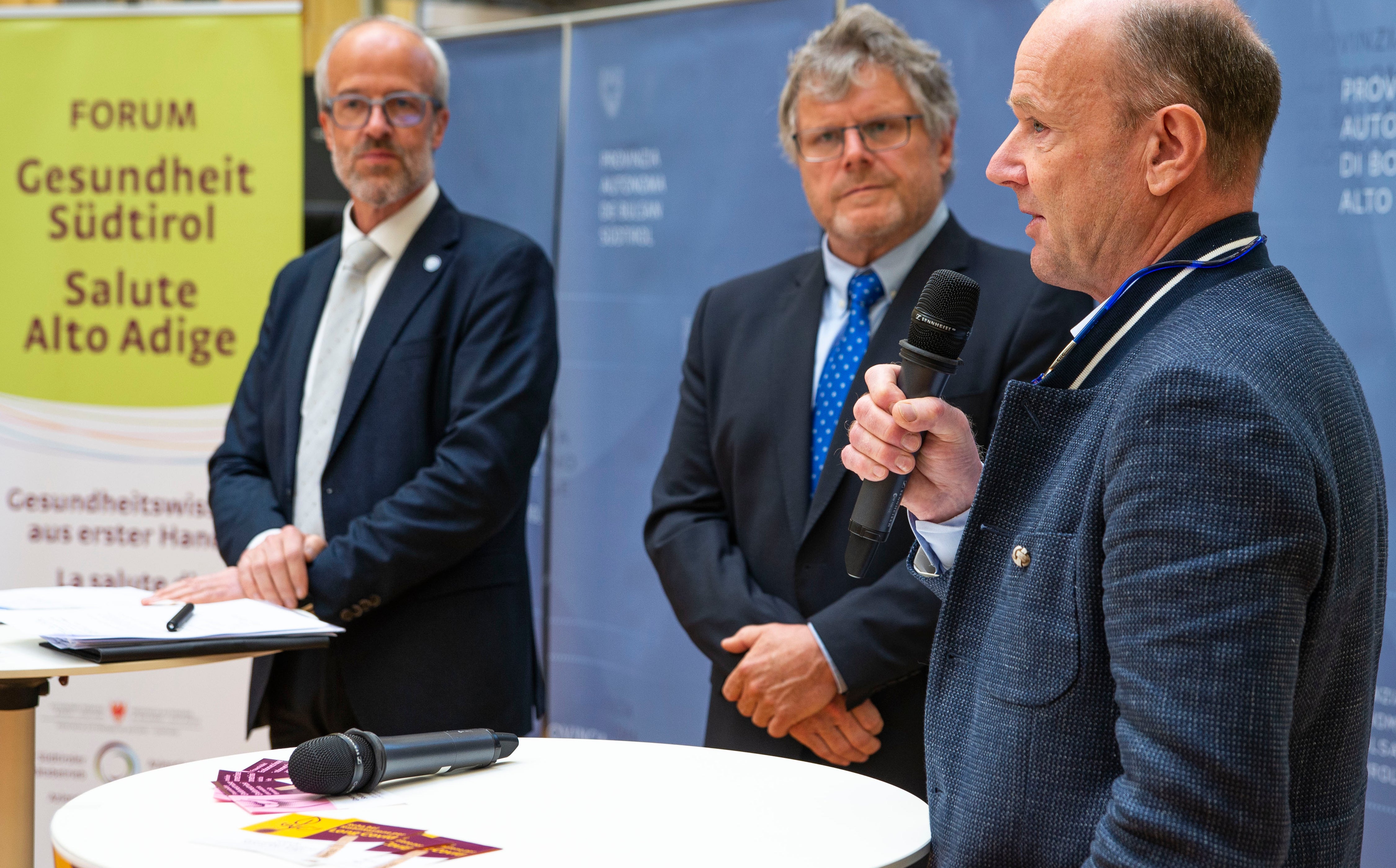 Florian Zerzer, Martin Steinkasserer, Stefan Resnyak. Foto: LPA/Fabio Brucculeri