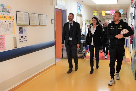 v.l.n.r.: Luca Armanaschi, Irene Pechlaner und Fabian Tait