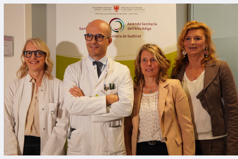 Die in der Pressekonferenz vorgestellten Führungskräfte