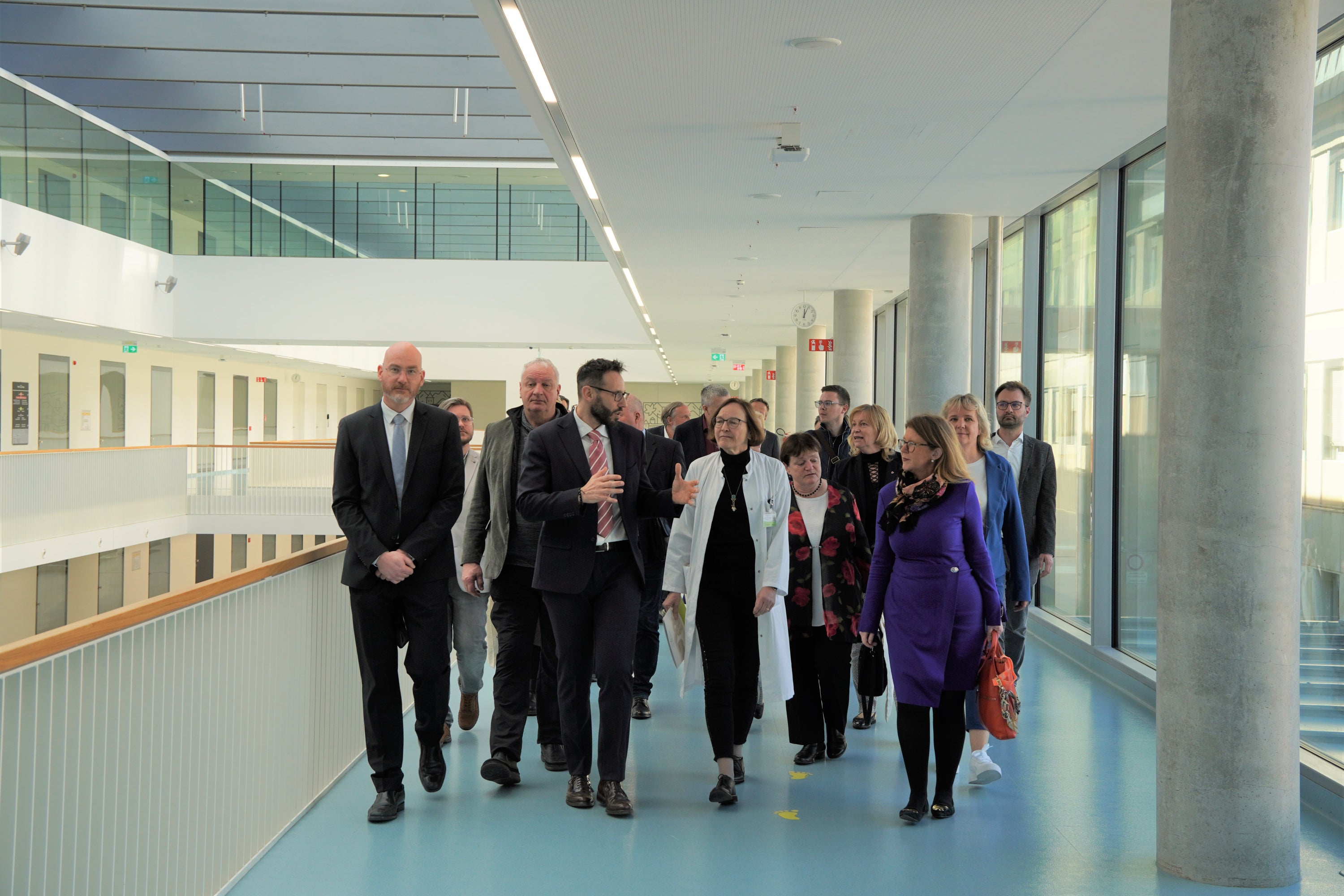 Visita guidata della Nuova Clinica.