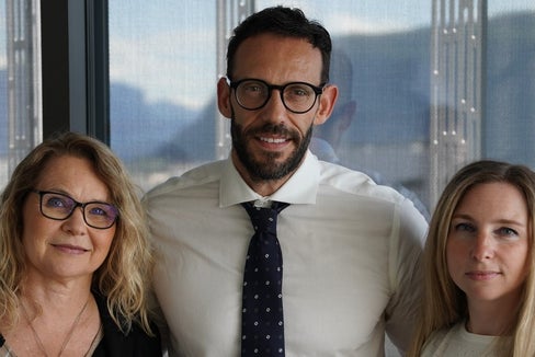 (v.l.) Evelin Reinstaller, Luca Armanaschi, Sophie Biamino