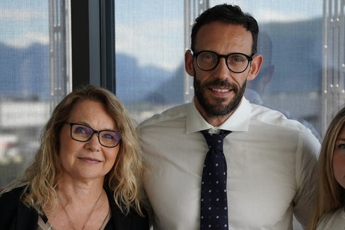 (v.l.) Evelin Reinstaller, Luca Armanaschi, Sophie Biamino