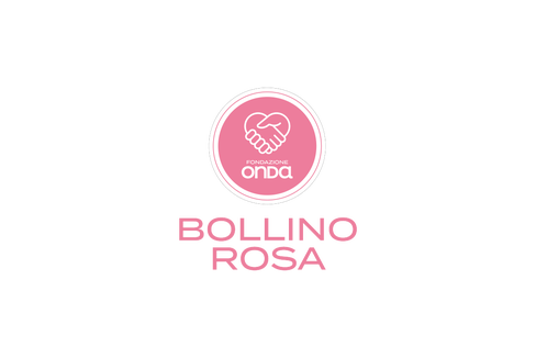 Das Logo der Initiative Bollini rosa