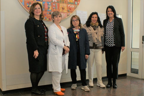 von links: Emanuela Pedevilla, Laura Battisti, Rosalba Leuzzi, Isabella Mastrobuono und Irene Pechlaner
