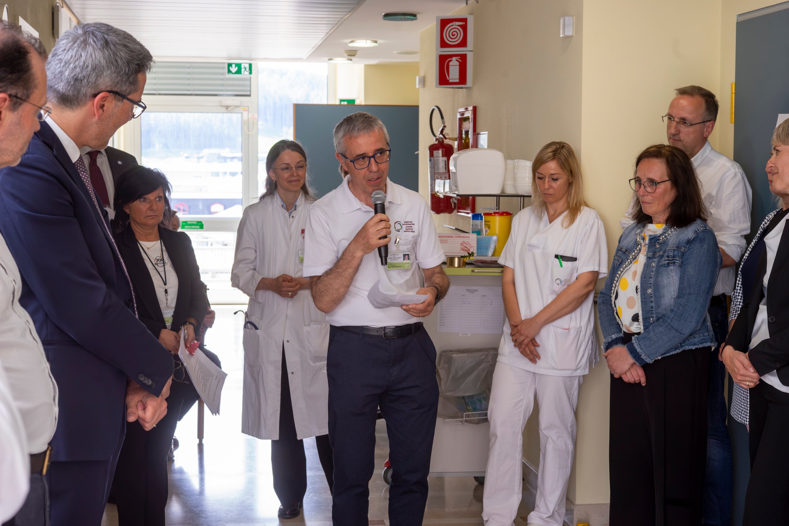 L'Assistente religioso Peter Holzknecht (Foto: Marco Antulov)