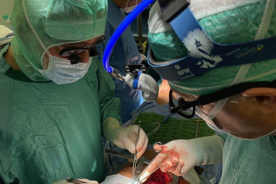 Kardiologischer Eingriff