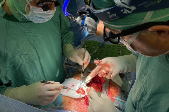 Kardiologischer Eingriff