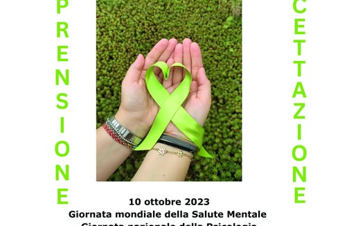 Il nastro verde è il simbolo della salute psichica