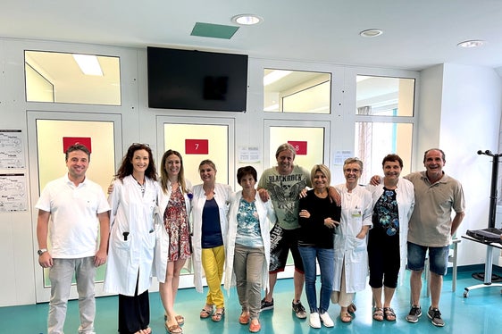 Mitarbeitende des Impfteams Meran