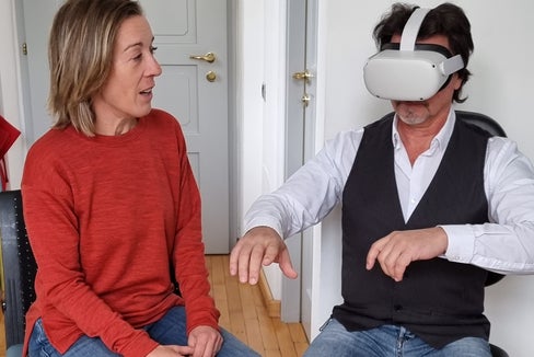 VR-Therapie im Therapiezentrum Bad Bachgart