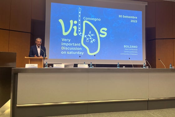 Il Primario Triani inaugura la conferenza