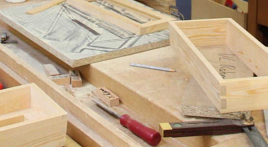 Impressionen aus der Tischlerwerkstatt Impressionen aus der Tischlerwerkstatt