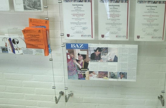 Anschlagtafel der Schule Anschlagtafel der Schule
