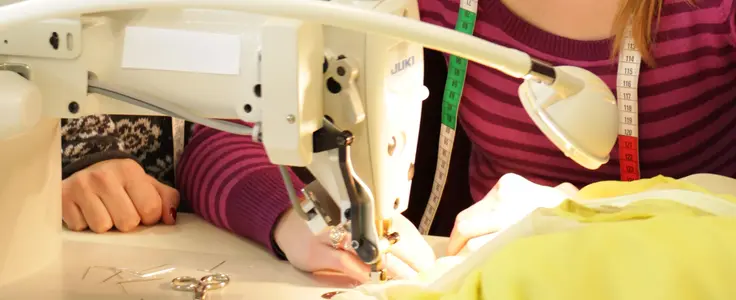 Nähen eines Kleides Nähen eines Kleides