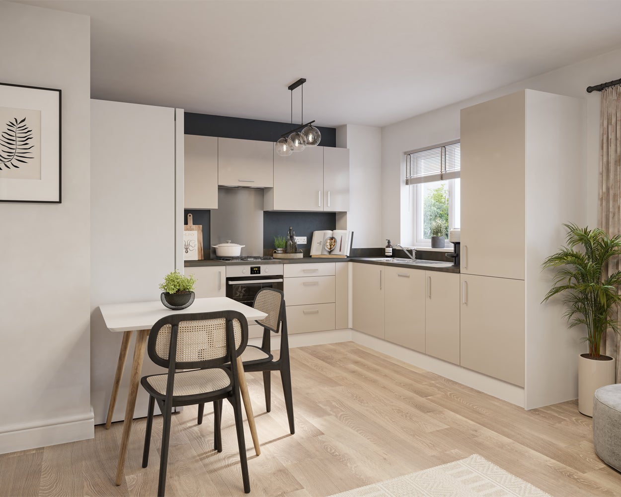 CGI showing kitchen